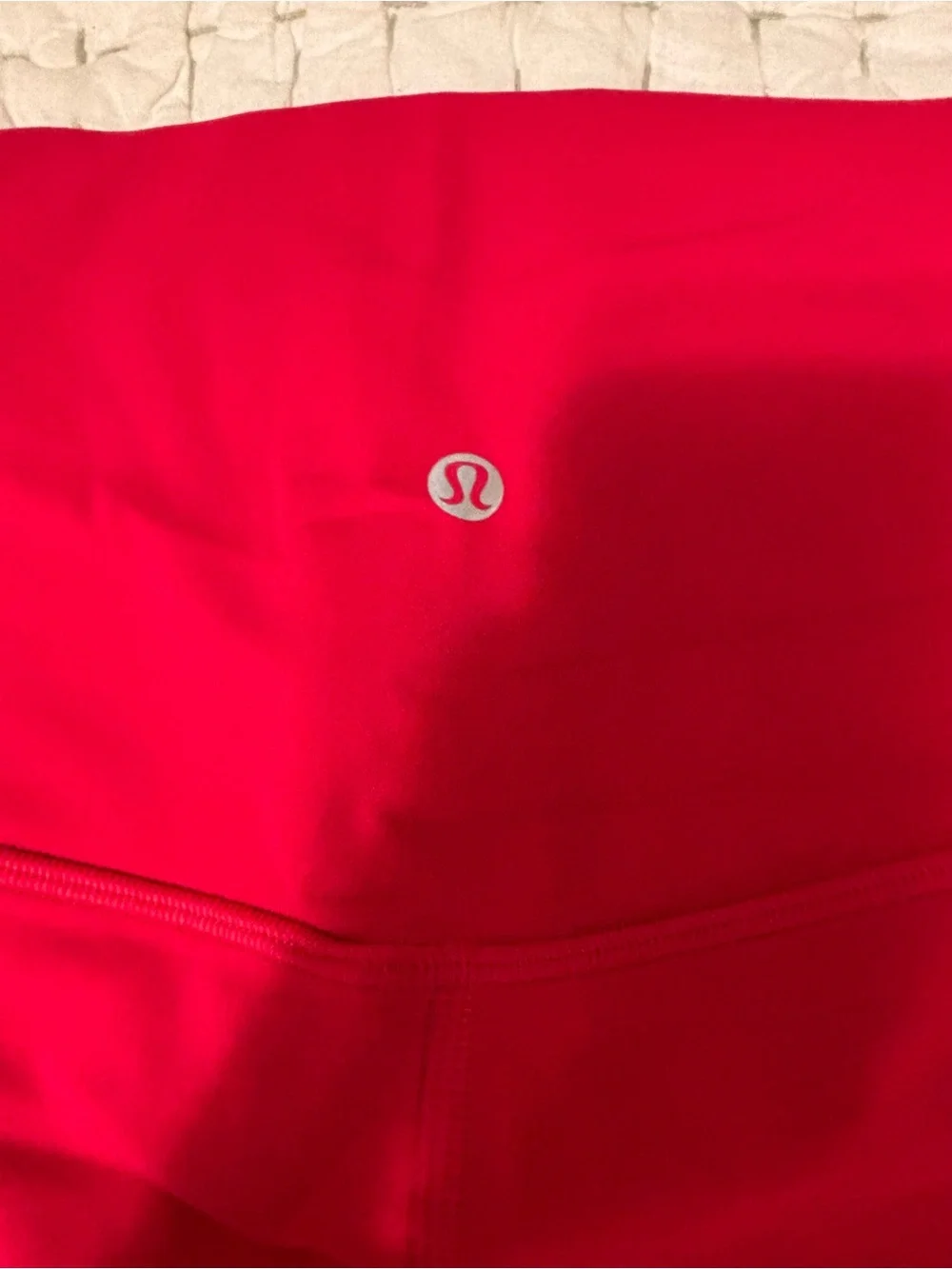 lululemon athletica Red High-Rise Capris with Pockets